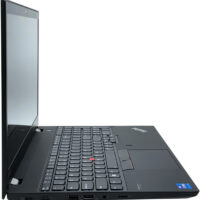 Lenovo ThinkPad T15 Gen 2 – lewy profil laptopa Lenovo ThinkPad T15 Gen 2 widok z lewej strony z portami profil
