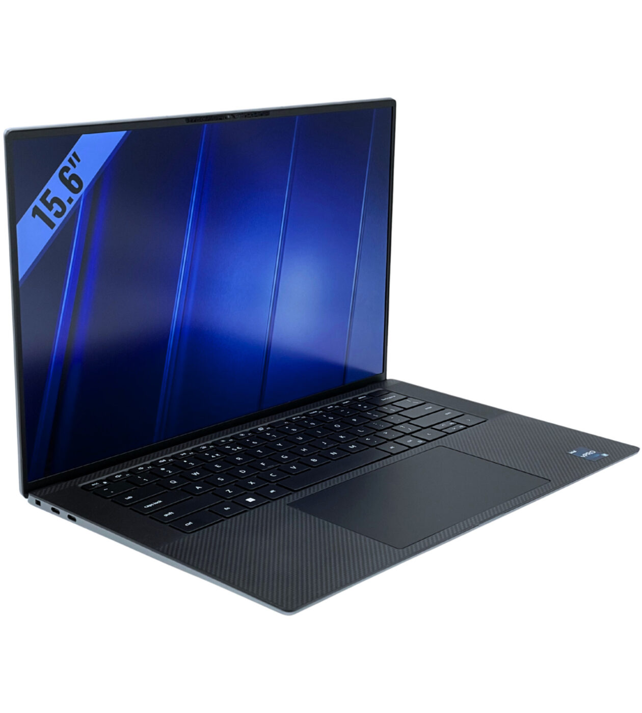 Dell Precision 5570 lewa strona pod kątem porty USB-C Thunderbolt