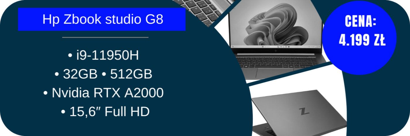 Hp Zbook studio G8