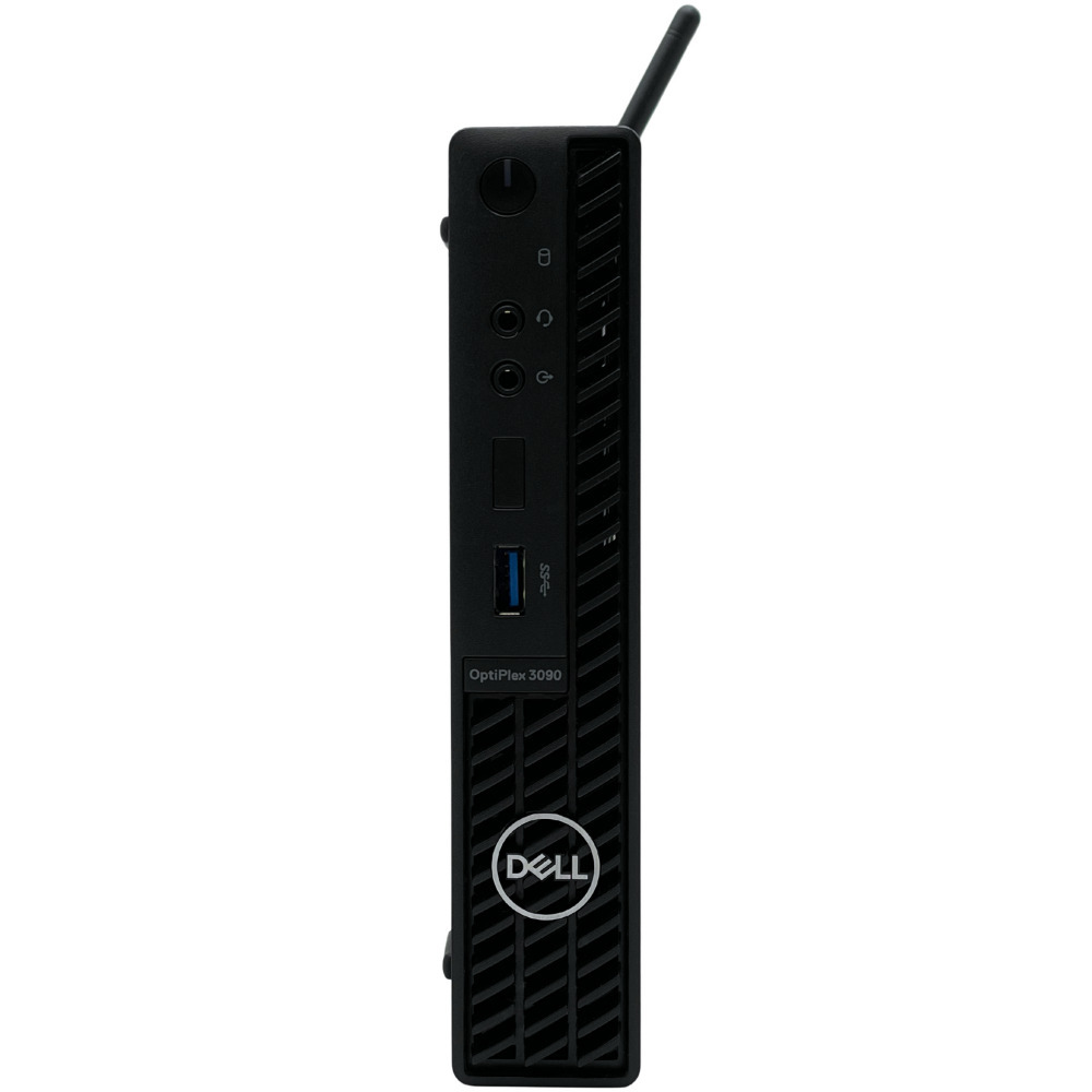 Komputer Dell Optiplex 3090 MFF poleasingowy widok od przodu obudowy