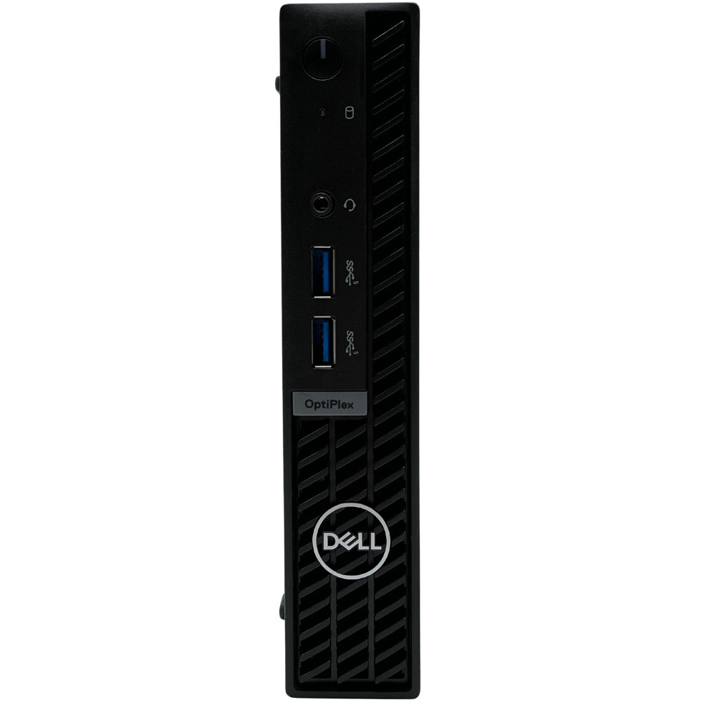 Komputer Dell Optiplex 7010 Micro widok od przodu obudowa biznesowa mini PC
