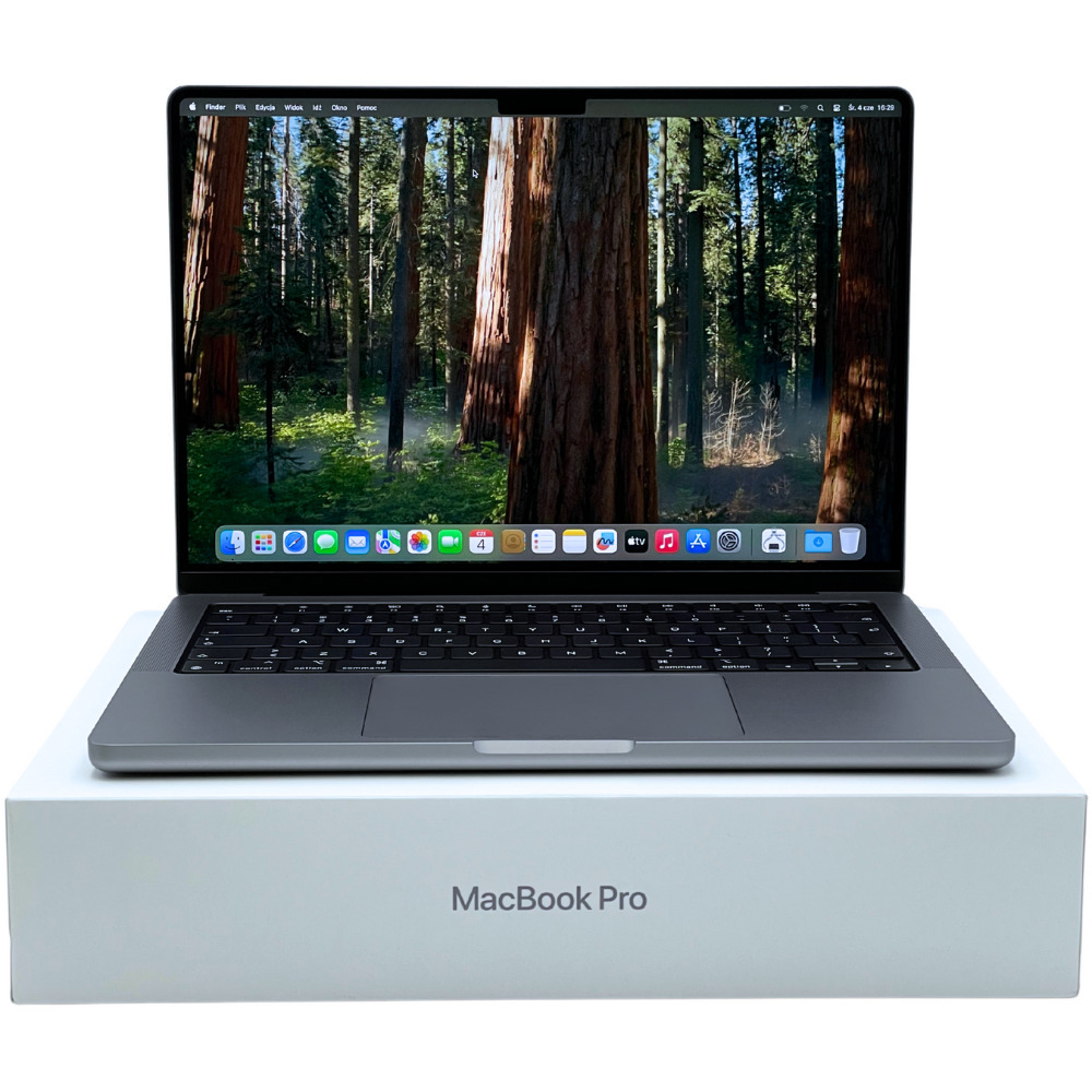 Laptop Apple MacBook Pro 14 A2442 • Apple M1 Pro • 16GB RAM • 1TB SSD • 14,2″ Retina • Space Gray