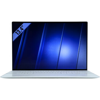 Dell XPS 13 9320 – przód laptopa Dell XPS 13 9320 widok od przodu z otwartym ekranem InfinityEdge