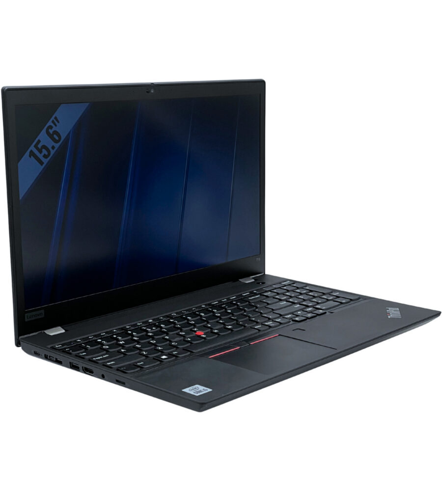Lenovo ThinkPad T15 Gen 1 widok z lewej strony pod kątem
