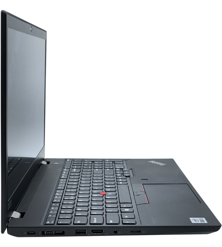 Lenovo ThinkPad T15 Gen 1 widok z lewej strony z portami