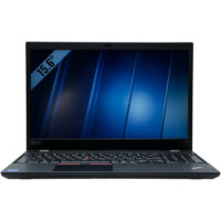 Lenovo ThinkPad T15 Gen 2 – widok od przodu Lenovo ThinkPad T15 Gen 2 główny widok od przodu otwartego laptopa