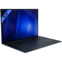 Dell Precision 5550 widok z lewej strony pod kątem złącza USB-C Thunderbolt