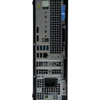Dell Optiplex 5070 SFF – panel tylny z portami Dell Optiplex 5070 SFF widok z tyłu złącza DisplayPort USB oraz zasilanie