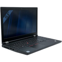 Lenovo ThinkPad T15 Gen 1 widok z lewej strony pod kątem porty USB-C Thunderbolt zasilanie