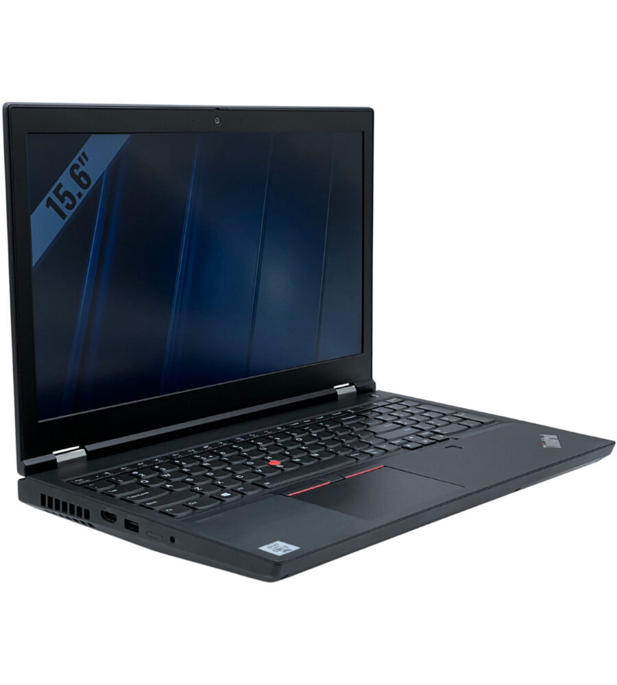 Lenovo ThinkPad T15 Gen 1 widok z lewej strony pod kątem porty USB-C Thunderbolt zasilanie