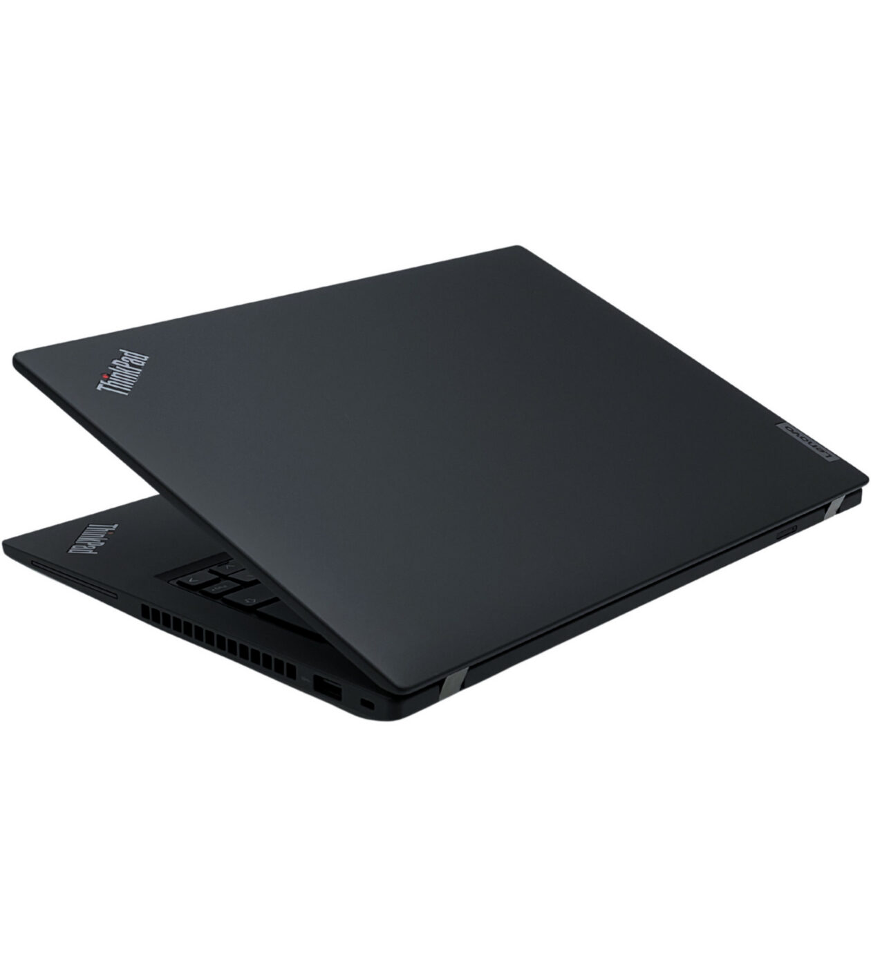 Lenovo ThinkPad T14 Gen 4 zamknięta obudowa widok z góry logo ThinkPad