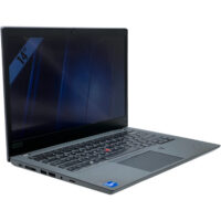 Lenovo ThinkPad T14 G2 – lewy bok pod kątem Lenovo ThinkPad T14 G2 widok z lewej strony pod kątem porty Thunderbolt i HDMI