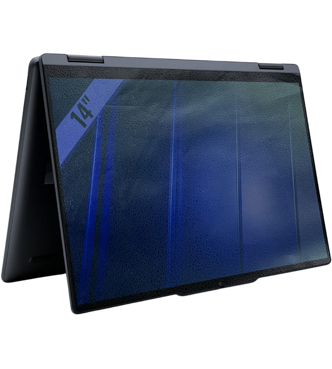 Lenovo Yoga 7 2w1 14AHP9 widok główny laptopa od przodu złożony.