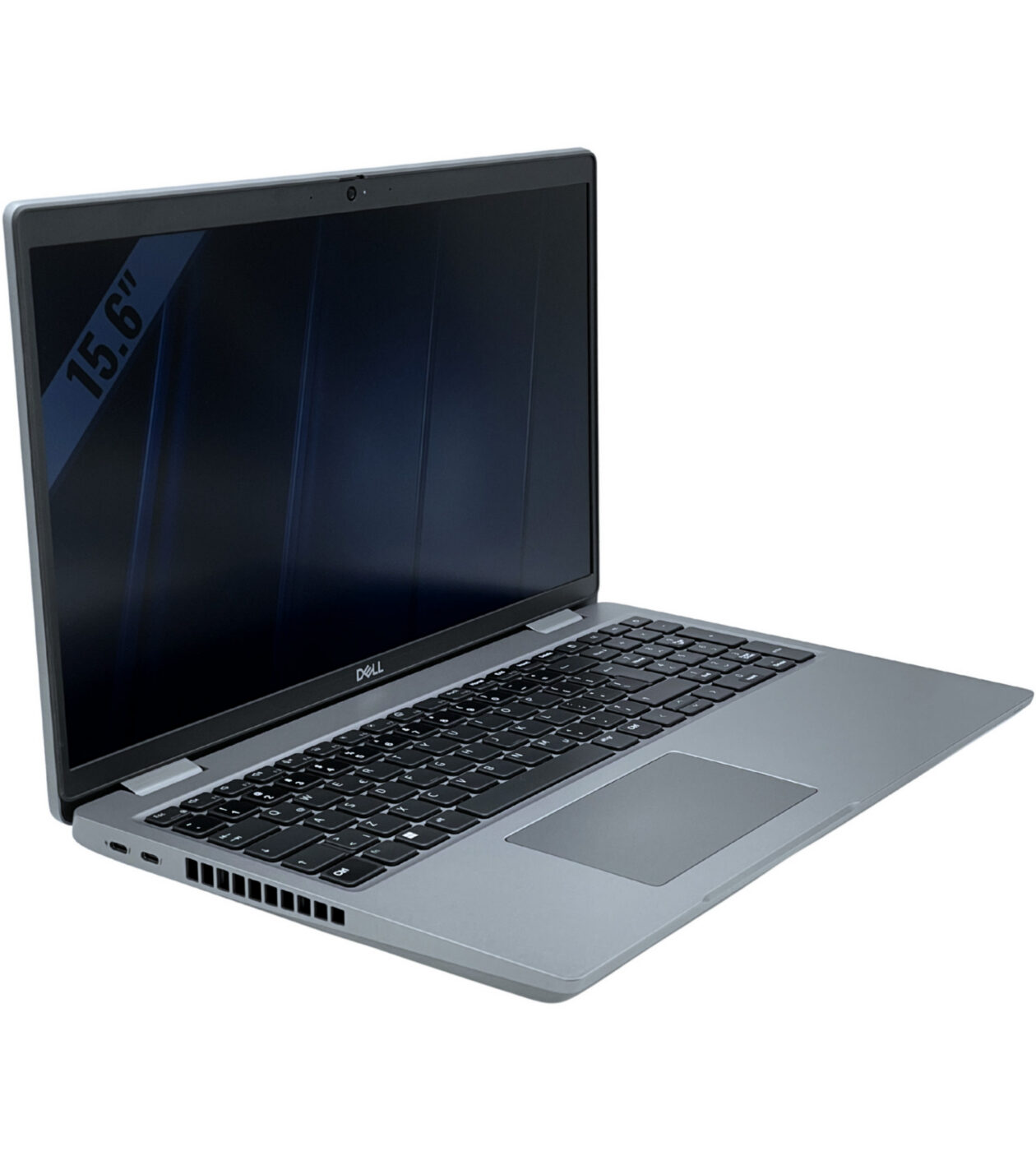 Dell Precision 3571 lewa strona pod kątem porty USB-C Thunderbolt