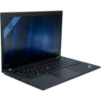 Lenovo ThinkPad T14 Gen 2 widok z lewej strony pod kątem porty USB-C i HDMI