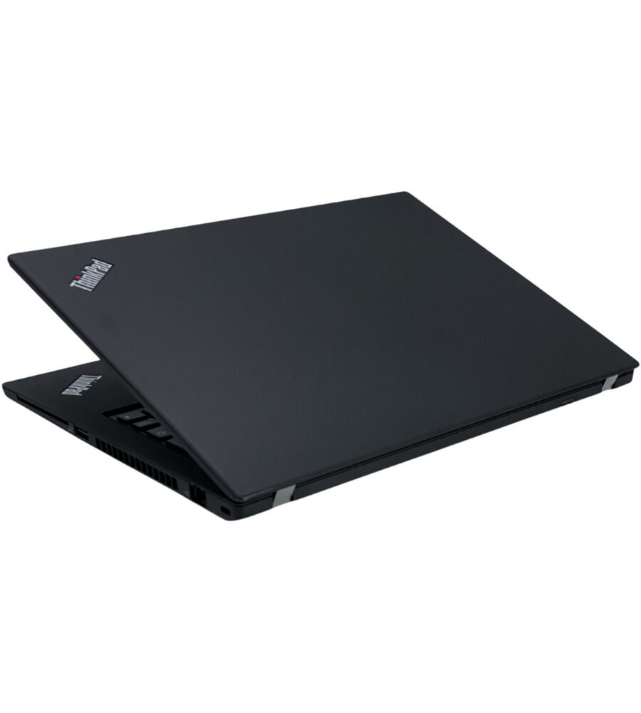 Lenovo ThinkPad T14 Gen 2 zamknięta obudowa widok z góry logo ThinkPad