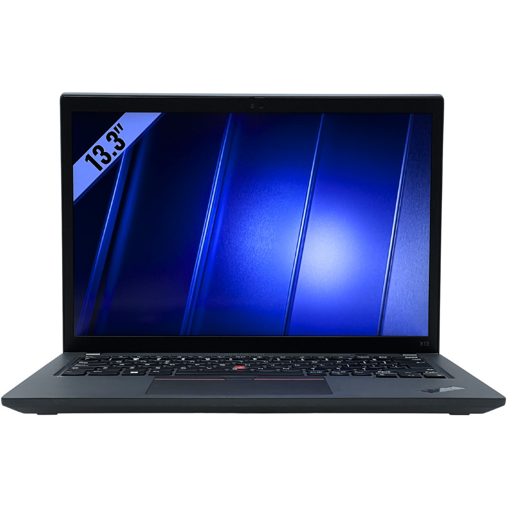 Lenovo ThinkPad X13 Gen 3 widok od przodu z otwartą klapą