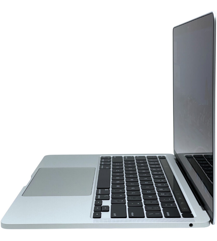 Apple MacBook Pro 13 A2338 prawy profil obudowy gniazdo mini jack 3.5mm