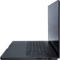 Apple MacBook Pro 16 A2991 prawy profil wyjście HDMI port Thunderbolt 4 czytnik kart