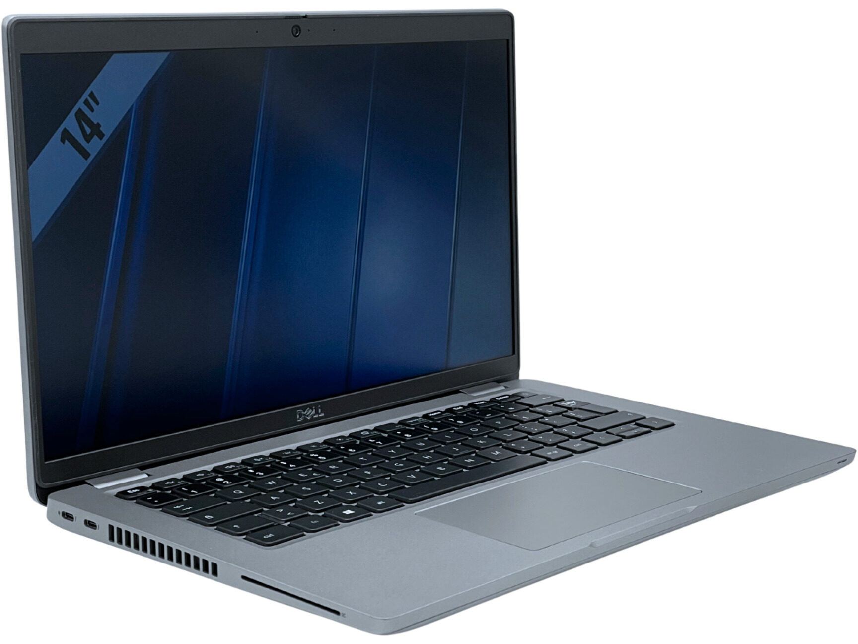 Dell Latitude 5420 widok z lewej strony pod kątem z portami Thunderbolt