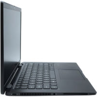 Dell Latitude 7430 – profil lewej strony Dell Latitude 7430 bezpośredni profil lewego boku obudowy ze złączami zasilania