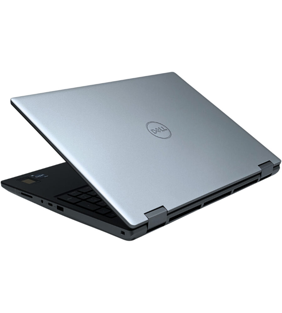 Dell Precision 7670 zamknięta klapa matrycy z tytanowym wykończeniem i logo Dell
