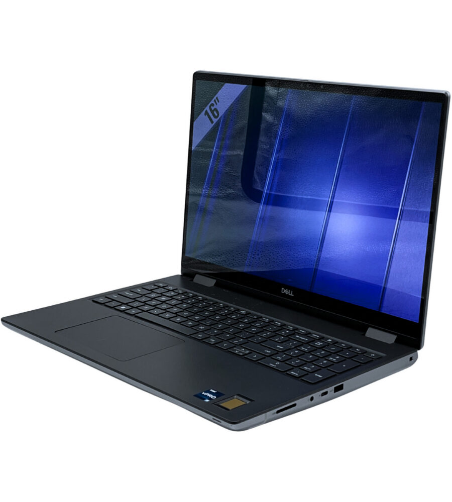 Dell Precision 7670 prawy bok pod kątem porty USB i gniazdo audio