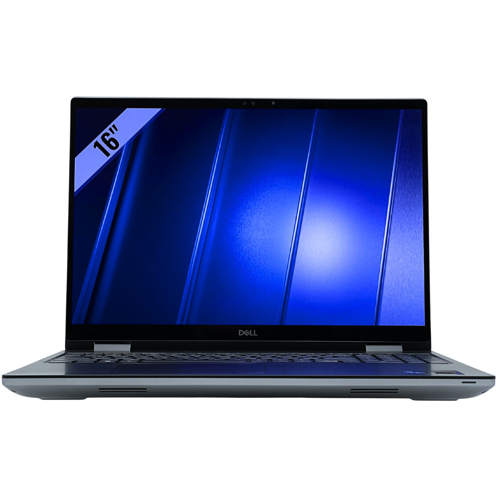Dell Precision 7670 stacja robocza klasa A- widok od przodu z otwartym ekranem 4K