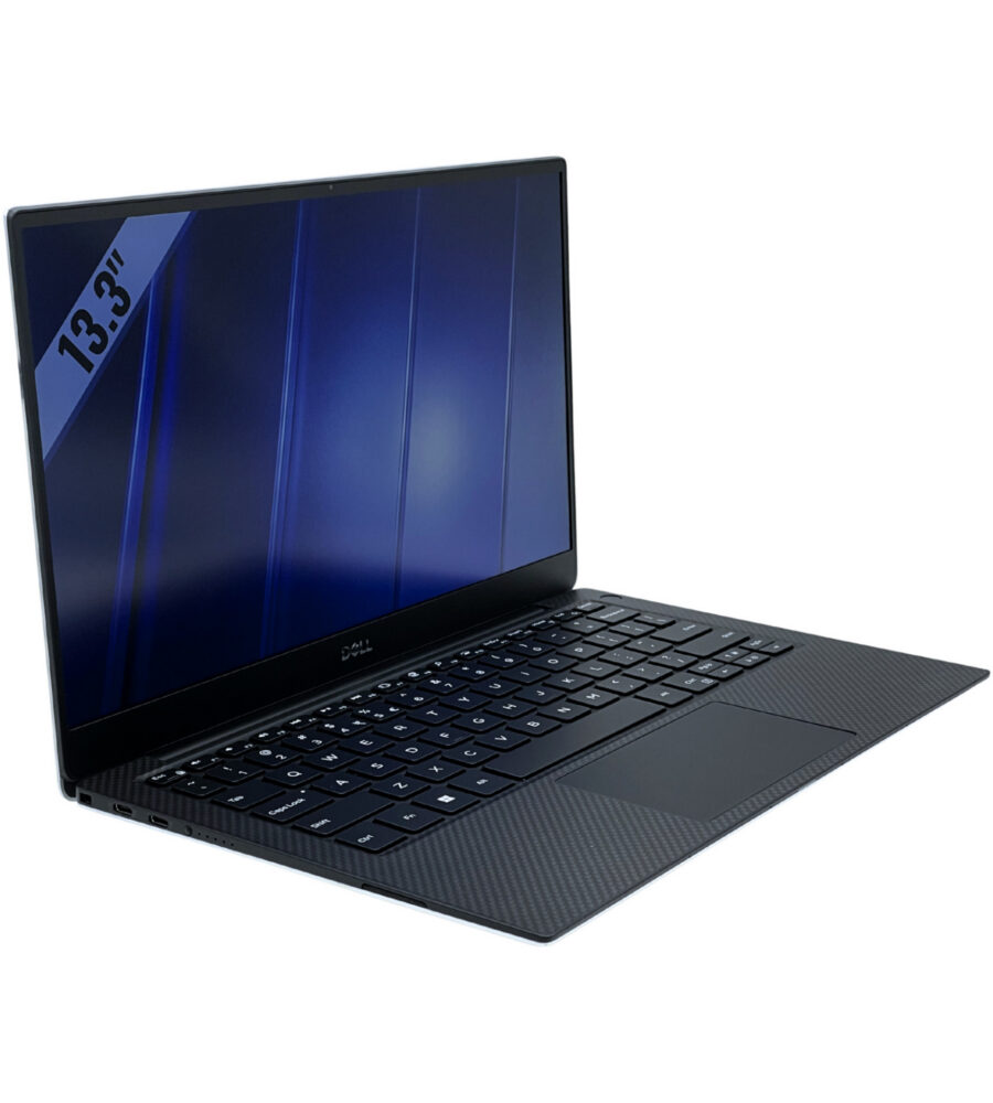 Dell XPS 13 9305 widok z lewej strony pod kątem porty Thunderbolt 4