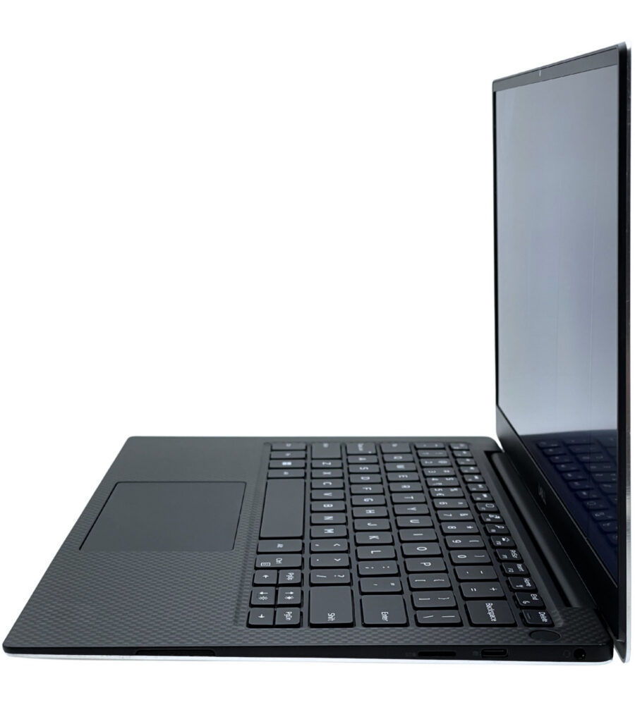 Dell XPS 13 9305 prawy profil obudowy port USB-C mini jack czytnik microSD