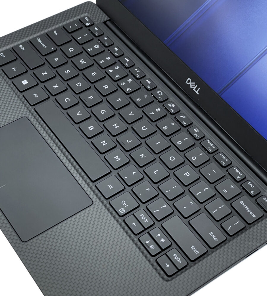 Dell XPS 13 9305 klawiatura QWERTY US z pulpitem z włókna węglowego i touchpadem