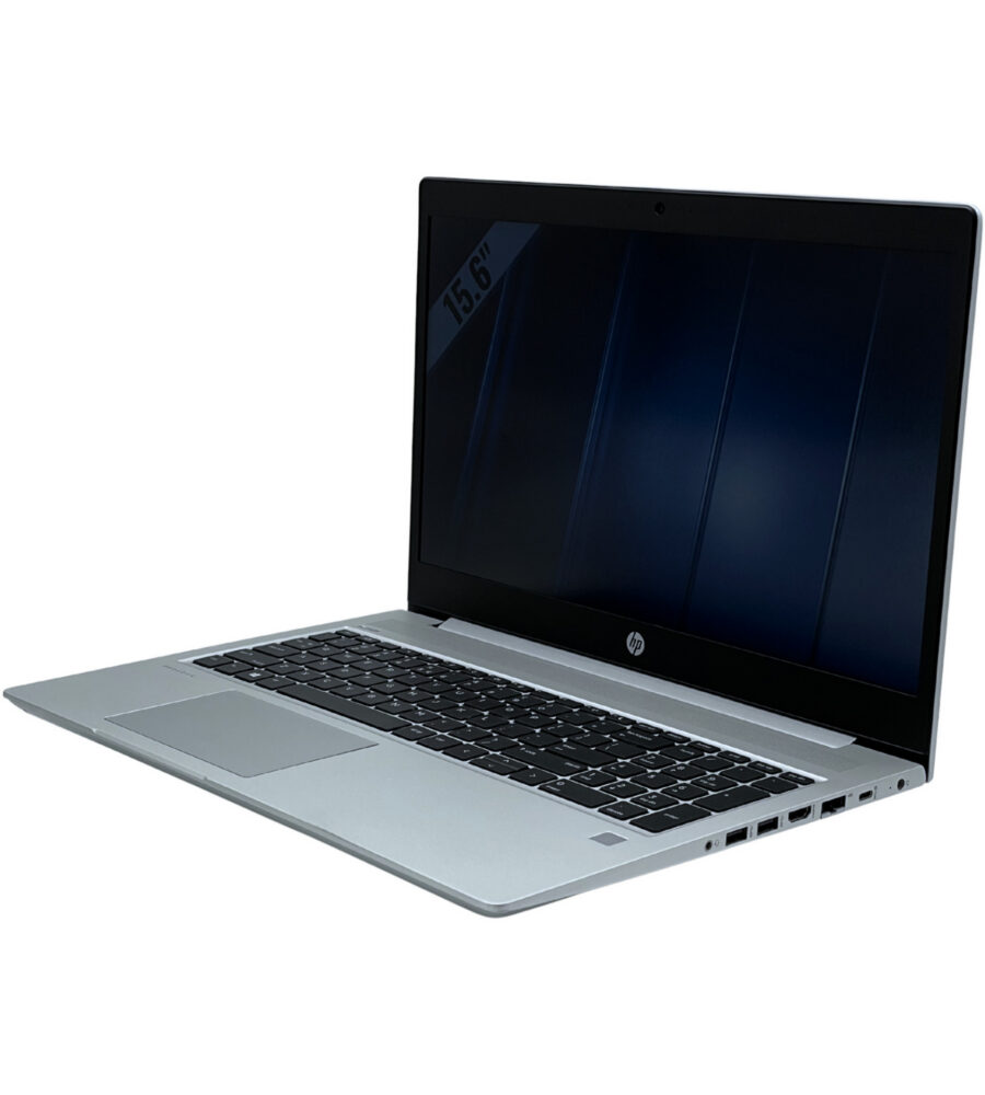 HP ProBook 450 G6 – prawa strona pod kątem HP ProBook 450 G6 prawy bok pod kątem porty