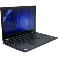 Lenovo ThinkPad P15 Gen 1 – lewa strona pod kątem Lenovo ThinkPad P15 Gen 1 widok z lewej strony pod kątem prezentujący złącza HDMI i audio