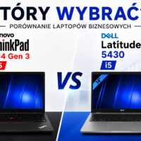 Poleasingowy Lenovo ThinkPad T14 Gen 3 i5 vs Dell Latitude 5430 i5 – który laptop biznesowy warto kupić?