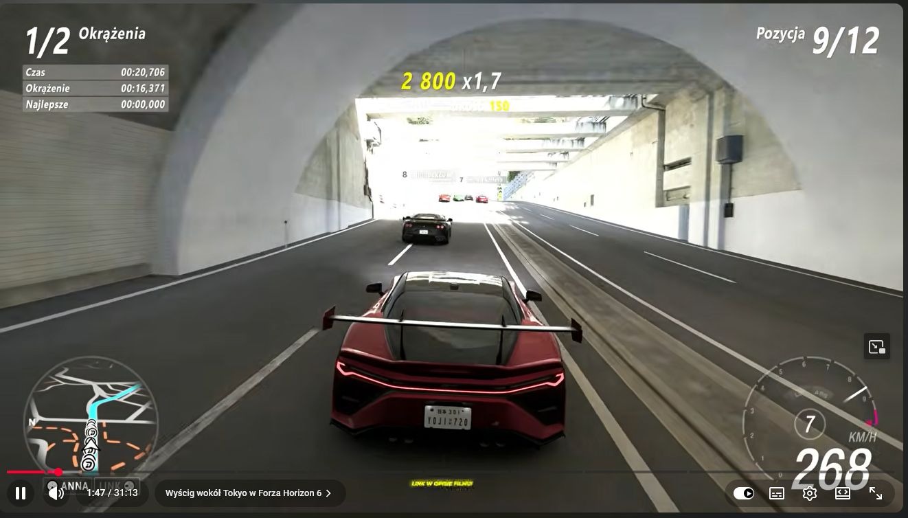 Forza Horizon 6 opisujący nową mapę osadzoną w Japonii, większą liczbę aktywności, klimat nocnych wyścigów ulicznych oraz polecane laptopy do grania, w tym mobilne stacje robocze Dell Precision, ThinkPad i HP ZBook