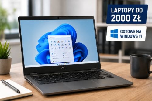 Szukasz taniego laptopa gotowego na Windows 11? Sprawdź ranking najlepszych laptopów poleasingowych do 2000 zł i zobacz, który model warto wybrać do pracy, nauki i codziennego użytkowania.
