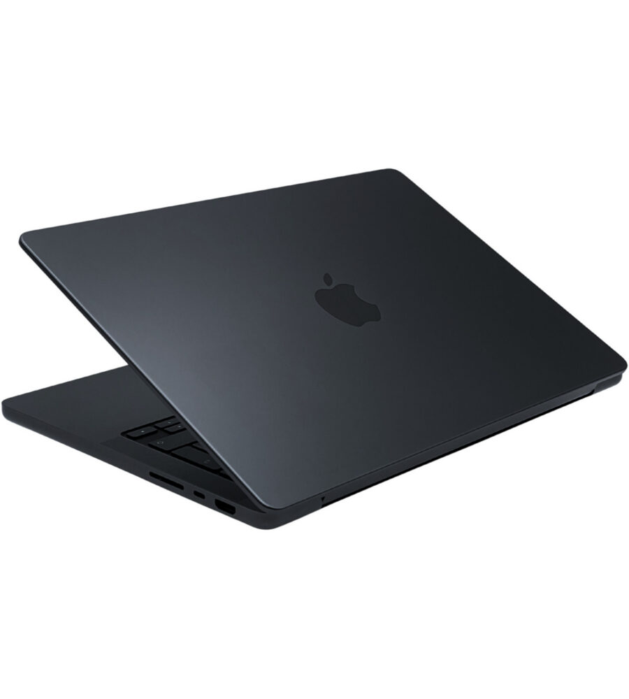 Apple MacBook Pro 14 A2992 – górna pokrywa Apple MacBook Pro 14 A2992 zamknięta klapa górna z logo Apple Space Black