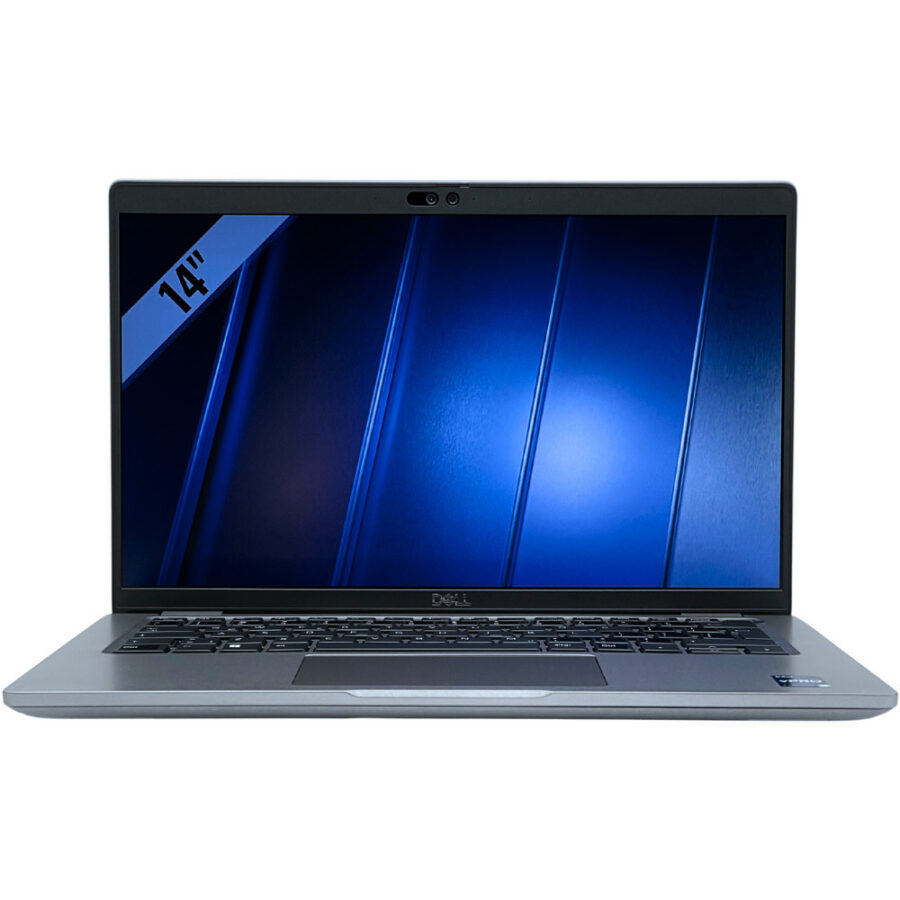 Dell Latitude 5440 – widok od przodu Laptop poleasingowy Dell Latitude 5440 widok od przodu z otwartym ekranem Full HD