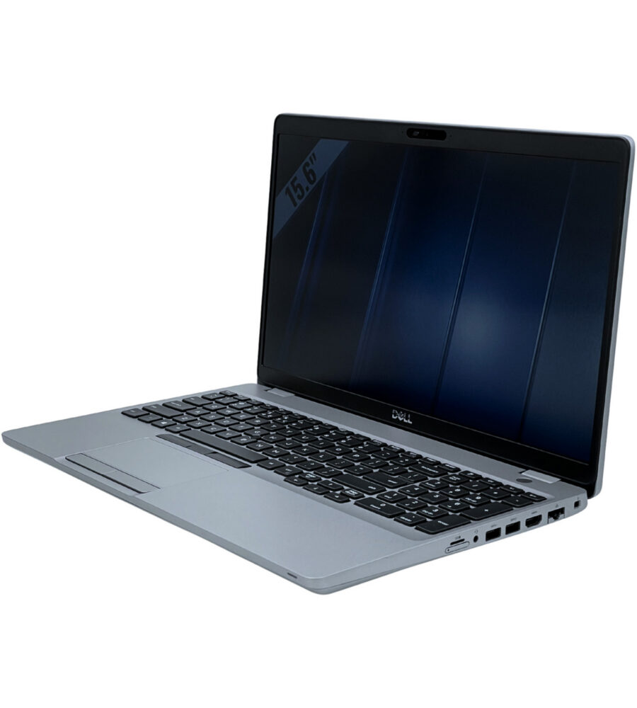 Dell Latitude 5510 widok z prawej strony pod kątem z portami komunikacyjnymi