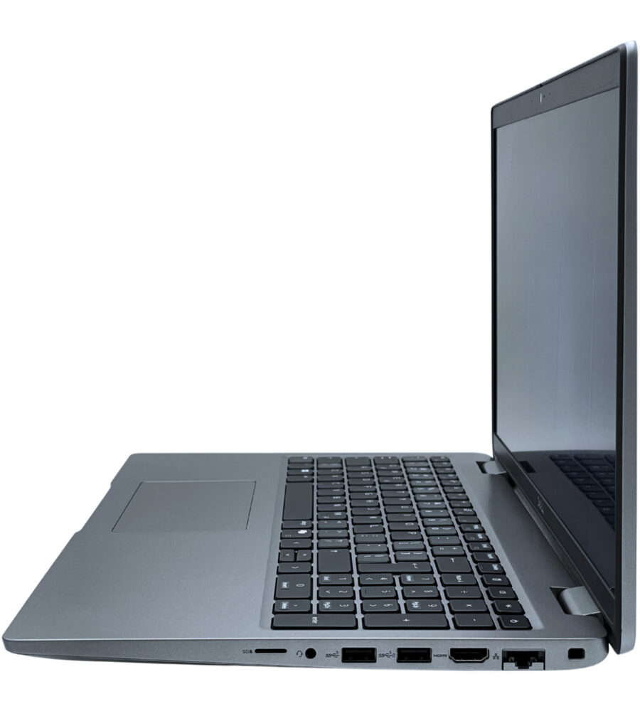 Dell Latitude 5550 widok z prawej strony z portami USB HDMI i gniazdem LAN