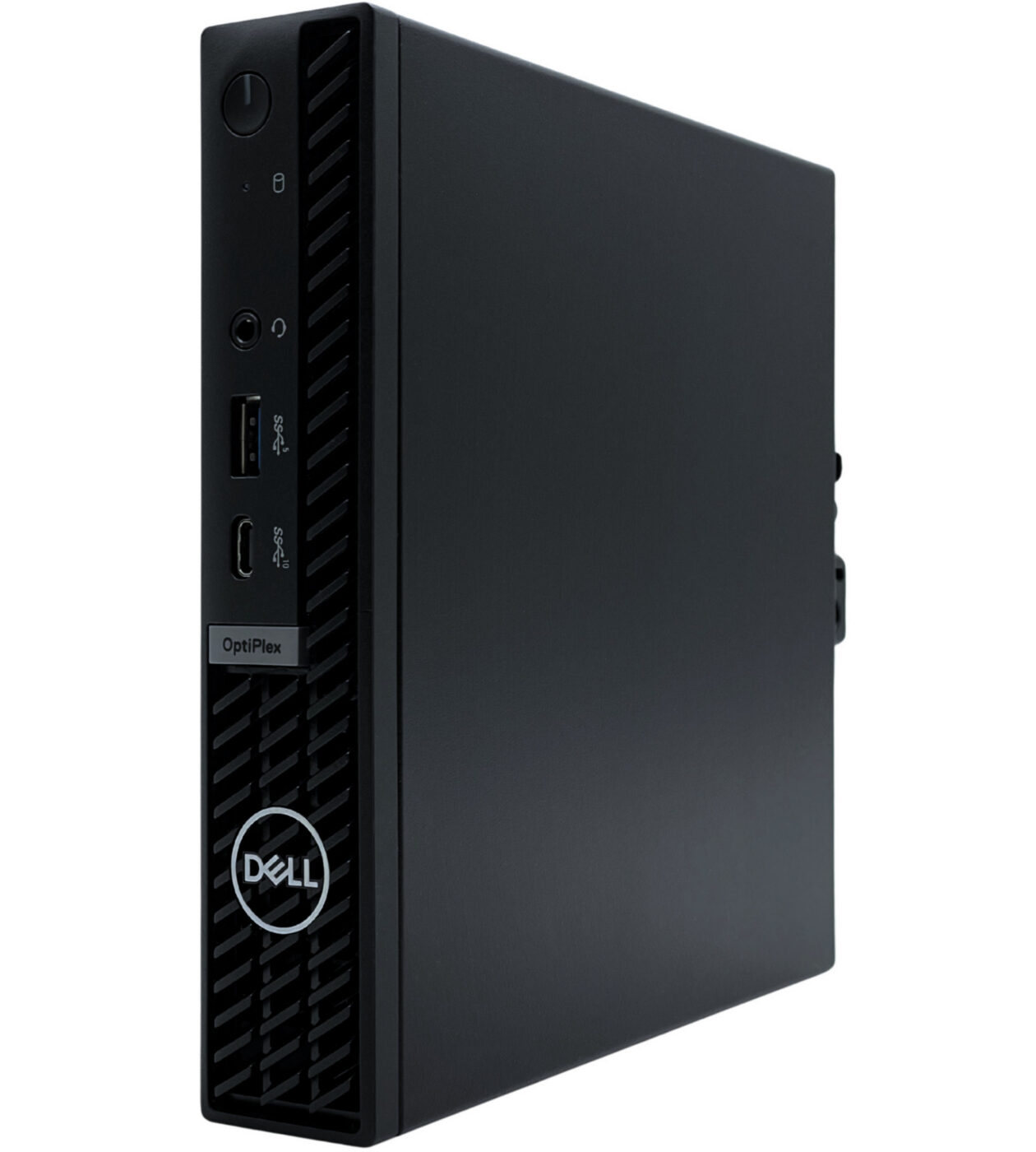 Dell Optiplex 7020 Micro widok obudowy z prawej strony pod kątem