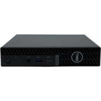 Dell Optiplex 7020 Micro – górna część przedniej obudowy Dell Optiplex 7020 Micro zbliżenie na przedni panel i logo Dell