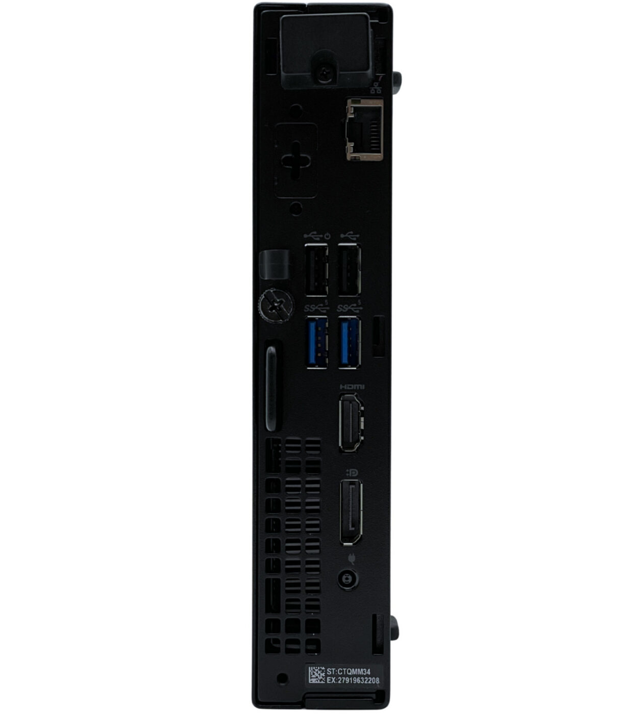 Dell Optiplex 7020 Micro panel tylny złącza i porty