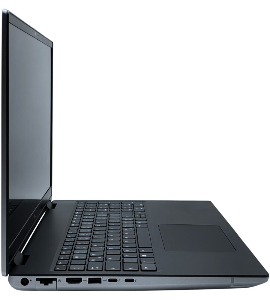 Dell Precision 7670 – lewy bok laptopa Dell Precision 7670 widok z lewej strony z portami HDMI USB i Thunderbolt