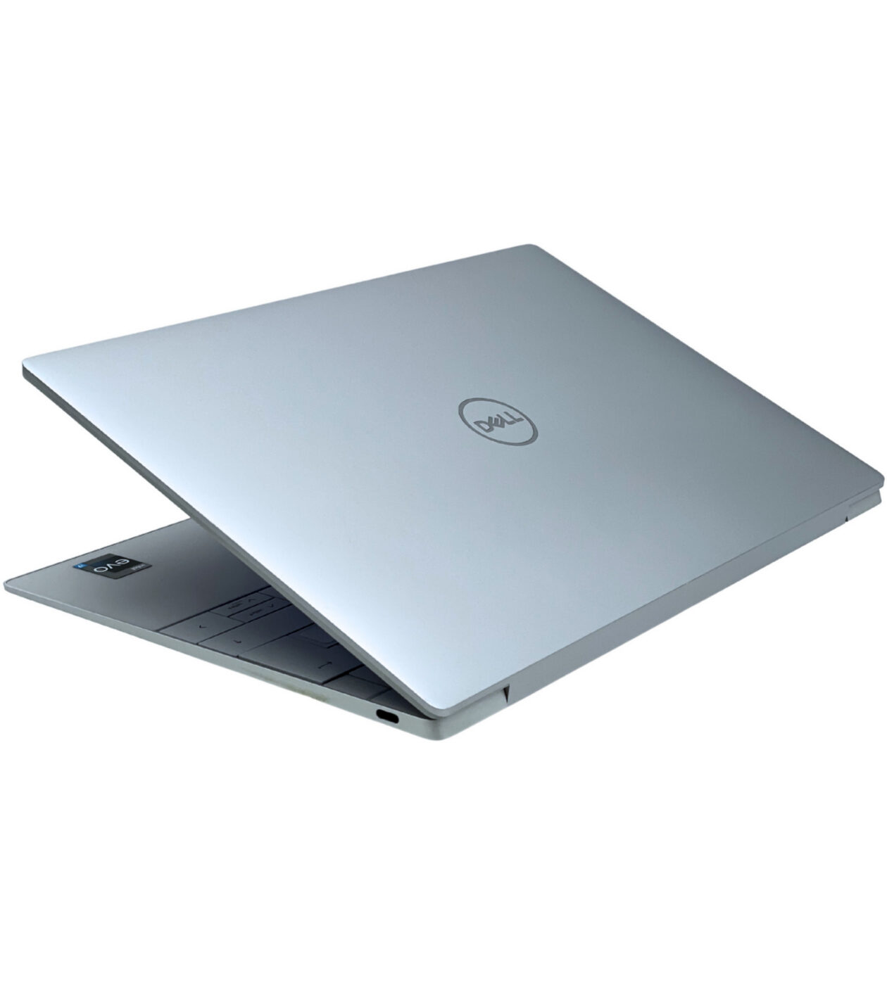 Dell XPS 13 9320 zamknięta aluminiowa obudowa z góry z logo Dell