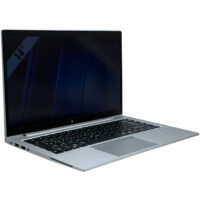 HP EliteBook 840 G7 widok z lewej strony pod kątem porty USB i gniazdo audio