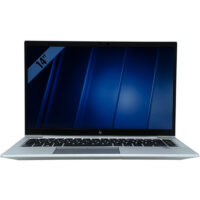 HP EliteBook 840 G7 widok od przodu z otwartym ekranem Full HD IPS