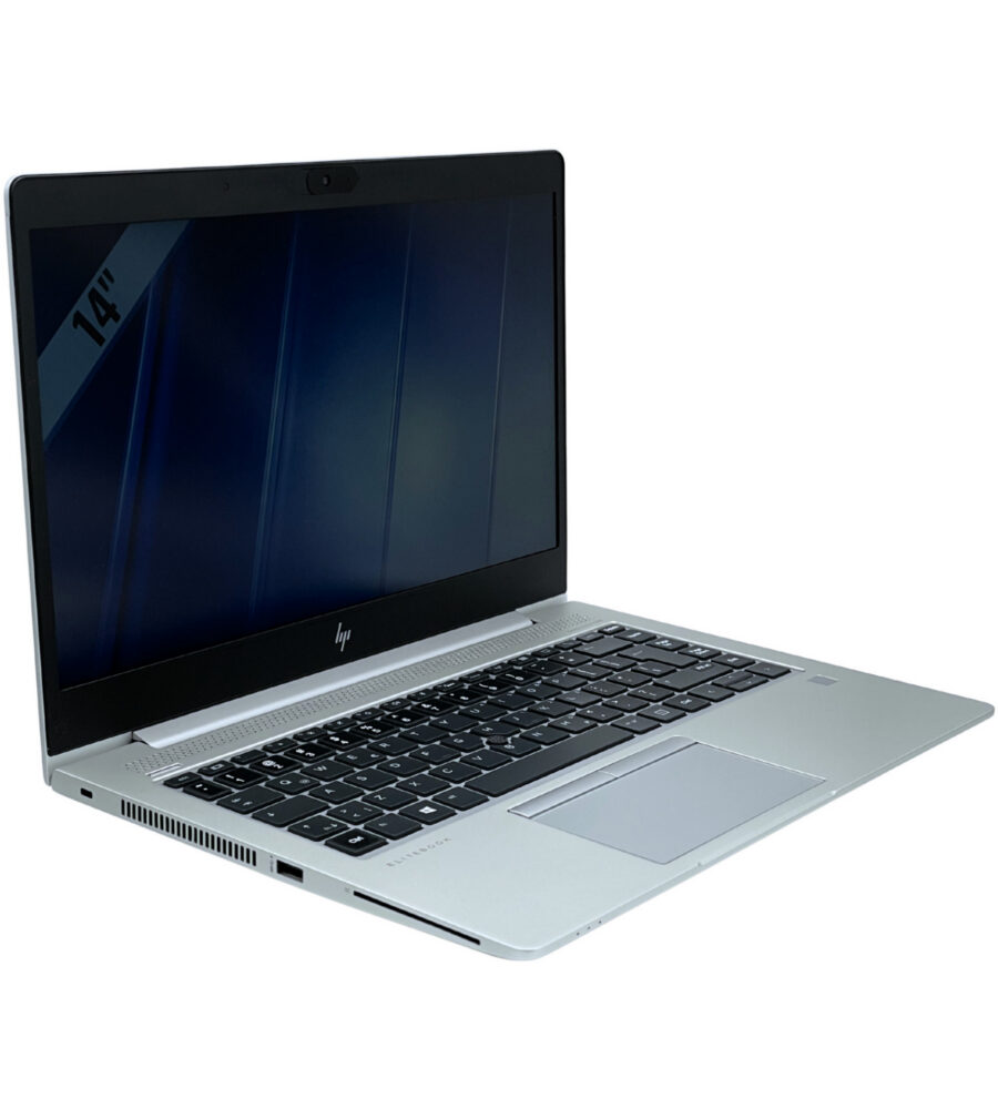 HP EliteBook 745 G6 widok z lewej strony pod kątem złącza USB i wentylacja
