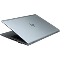HP EliteBook 745 G6 zamknięta obudowa widok z góry srebrne logo HP
