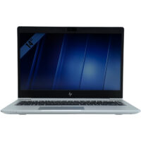 HP EliteBook 745 G6 widok od przodu z otwartym ekranem Full HD